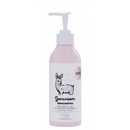 Yope Gel Tekutý na intímnu hygienu 300 ml Geranium