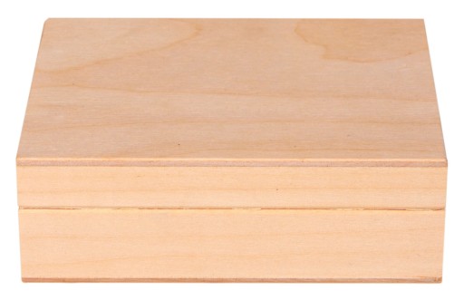 BOX, drevená krabica, 12 x 9,5 cm, NÁDOBA