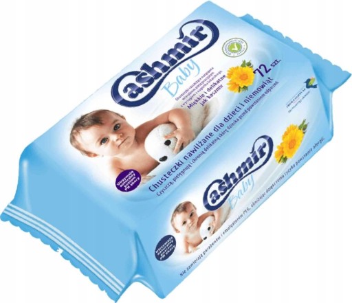 CASHMIR Baby vlhčené obrúsky pre deti a bábätká 1x72 ks.