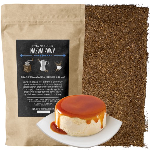 Mletá káva s príchuťou CREME BRULEE 100G