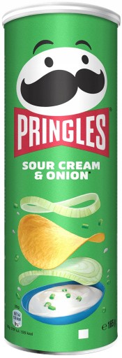 Pringles kyslá smotana & cibuľové lupienky Kyslá cibuľa a syr 165 g