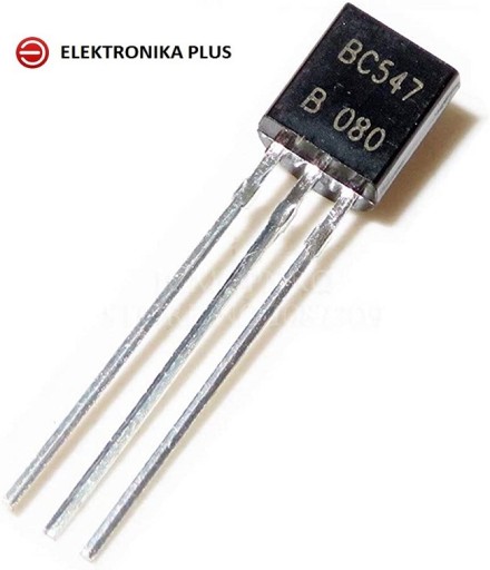 TRANZISTOR BC547 NPN 45V 0,1A TO92