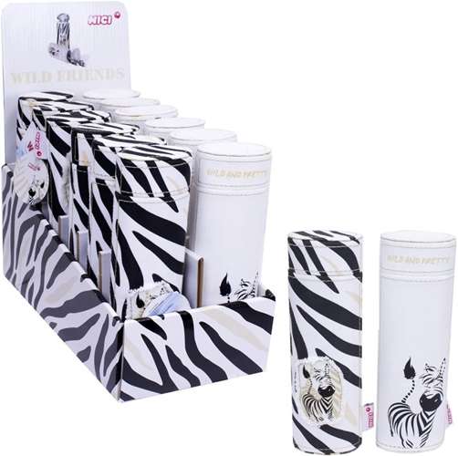 TVRDÝ PÚZDRO PEŇAŽOVÝ PÚZDRO NA ŠKOLSKÉ POMÔCKY ZEBRA NITE