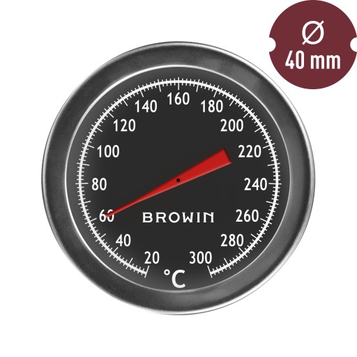 TEPLOMER NA PEČENIE, VARENIE, ÚDENIE a BBQ 20°C až +300°C 20cm