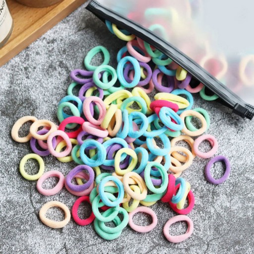 ELASTICKÉ HAIR TRIPS GUMY PRE GIRL MIX 100 KS.