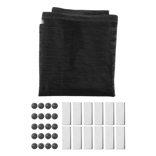 SIEŤKA NA DVERE balkónové okno balkónové S MAGNETMI 210x100 magnetický