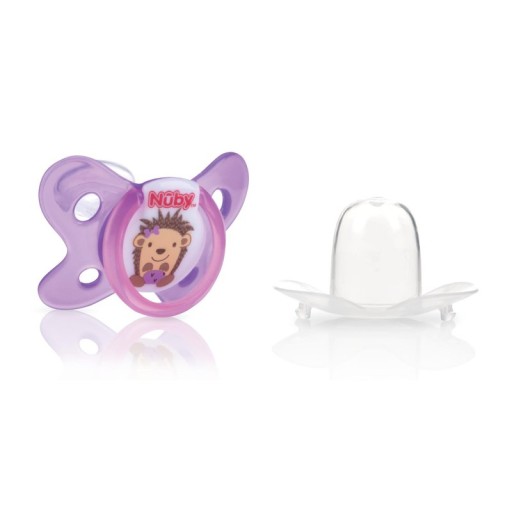 NUBY Baby cumlík Silikón 6-36 BPA free