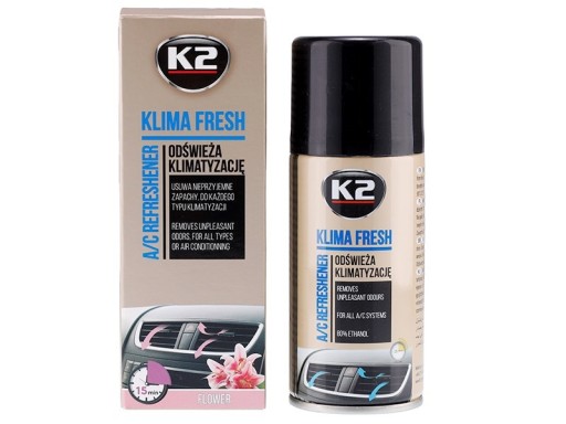 KLIMA FRESH Osviežovač klimatizácie, Flower, 150 ml