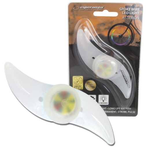 LED BICYKELOVÁ LAMPA KRYT SPÚCOVÝCH KOLESÍ OSVETLENIE BICYKLOVÝCH KOLIES