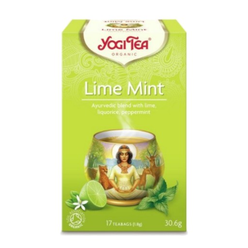 Bio limetkový čaj s mätou 30,6g - Yogi Tea