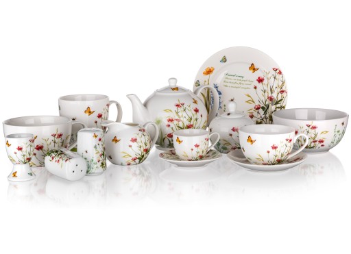 BANQUET LÚKA DEZERTNÝ TANIER LÚČNE KVETY 19,3 CM