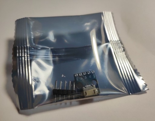 Micro USB 5pinová zásuvka rozhrania prispájkovaná k PCB + Goldpin ARDUINO