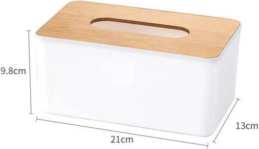 NÁDOBKA NA Utierky, BAMBUSOVÉ veko, LOFT box