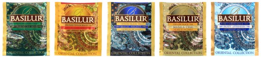 Čajová súprava 5 FLAVORS MIX Ceylon EXPRESS Basilur DARČEK - 10 ks.