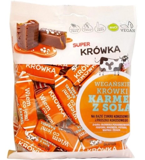 Bezmliečny fudge s karamelovou príchuťou a bezlepkovou soľou. B.I