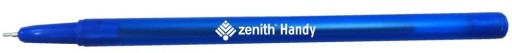 ZENITH HANDY modré guľôčkové pero s uzáverom