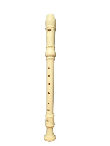 Plastová flauta, školský nástroj + čistič