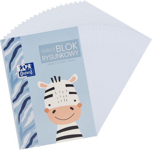 BLOK A3 20 LIST BIELY 120g/m2 OXFORD KIDS