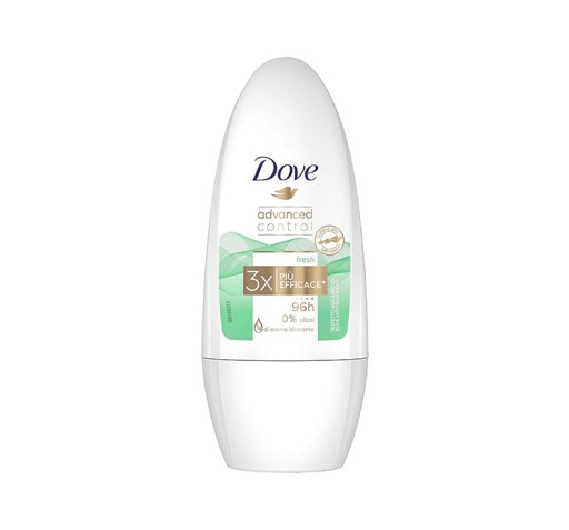 DOVE Women ADVANCED CONTROL FRESH 50 ml antiperspirant roll-on (guličkový)