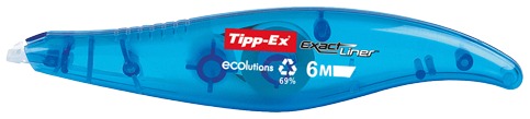 Školská KOREKČNÁ PÁSKA Exact Liner Tipp-Ex BiCE RGONOMICKÝ TVAR