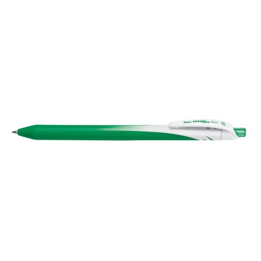 Zelené guľôčkové pero s gélovým atramentom BL437 Pentel