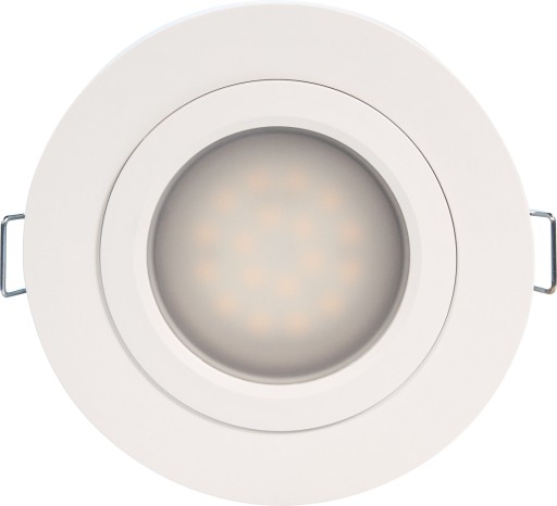 KONEKTO okrúhly biely LED rám LSR-BO-X1 ZAMEL ledix