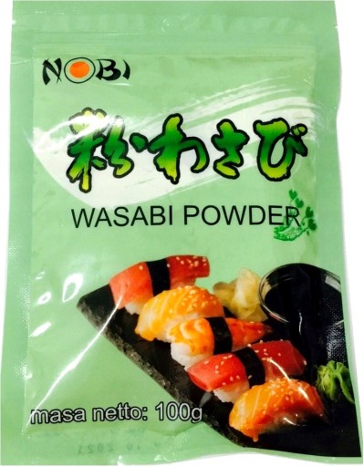 Wasabi pasta prášok zo zeleného chrenu sushi 100g