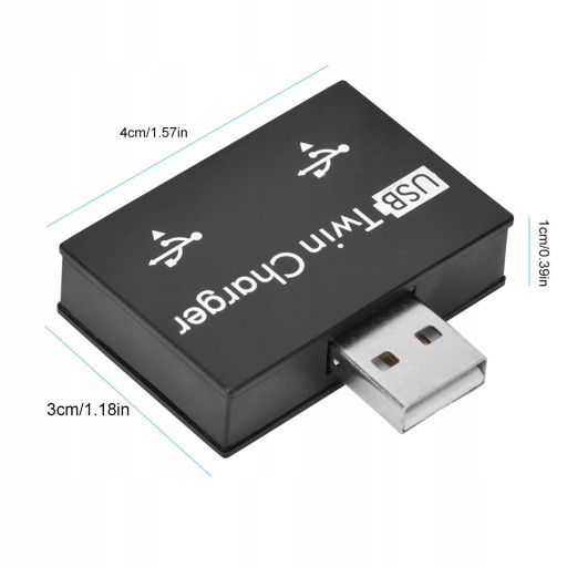 USB HUB SPLITTER PRE 2 PORTY USB 2.0 SPLITTER