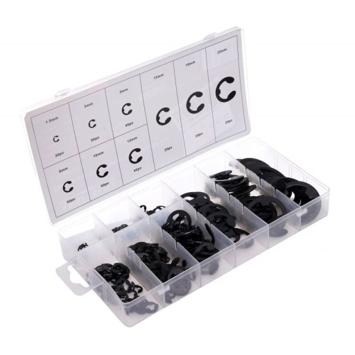 E-CLIPS zaisťovacie krúžky 300 ks KD10484