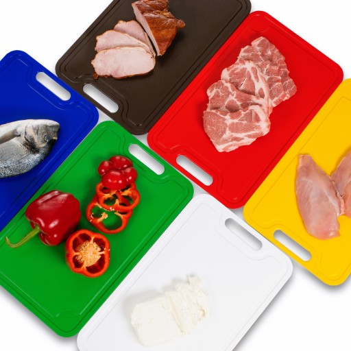 Krájacia doska Plastic Large Kitchen Mat Universal HACCP Dairy