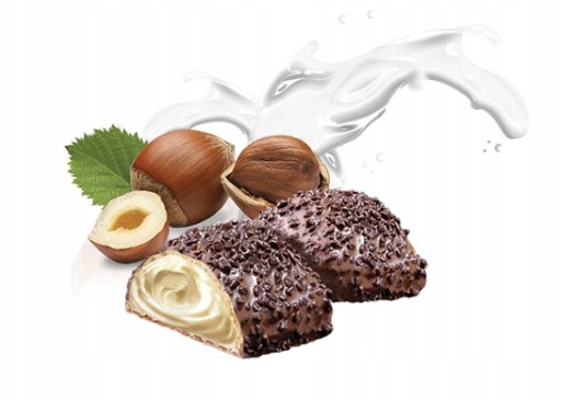 HAPPY NERO oblátky plnené krémom s orieškovou príchuťou | 140 g | Floss