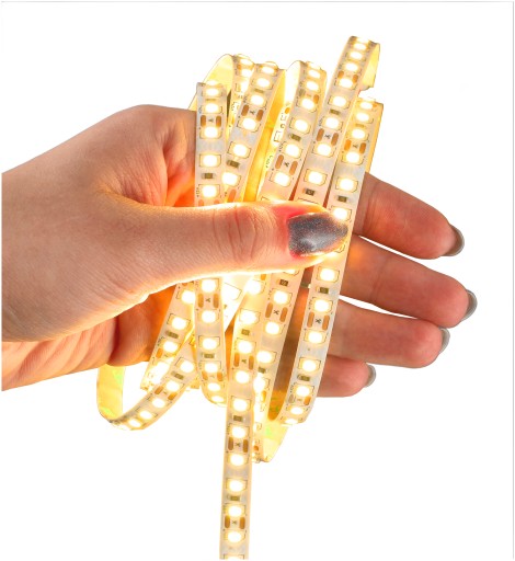 LED pás 9,6W/1m 12V 1m 100cm 480W SMD 2835 Pre osvetlenie nábytku 3 farby