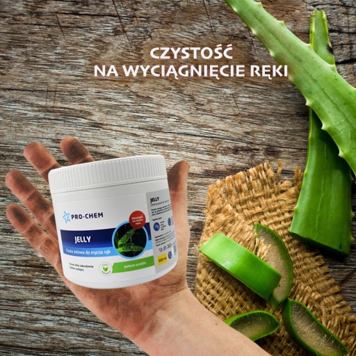 OHS gélová pasta gél na umývanie rúk PRO-CHEM JELLY aloe 500 ml