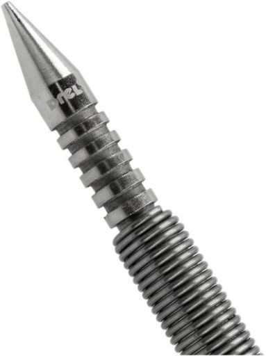 Zámočnícky razník, kalená, obojstranná pružina, 0,8 a 1,6 mm DREL 135 mm