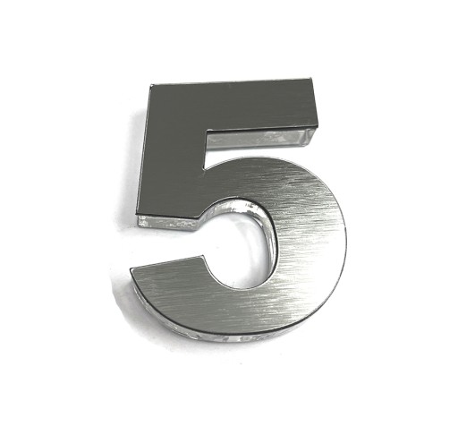 Číslo dverí, číslo 5 alebo iné! Číslo 3D!