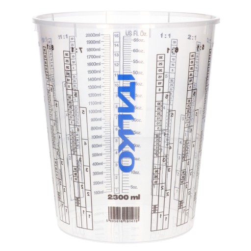 HRNČEK NA MIEŠANIE LAKOVÝCH FAREB S STUPŇOU, 2300ml