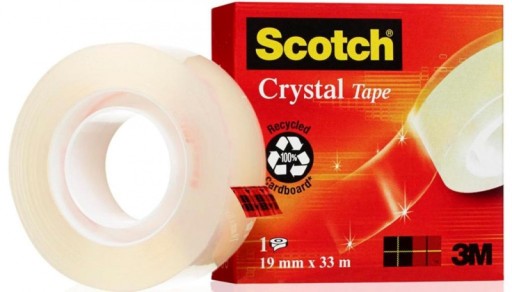 KANCELÁRSKA LEPICÍ PÁSKA SCOTCH CRYSTAL 19mm x 33m