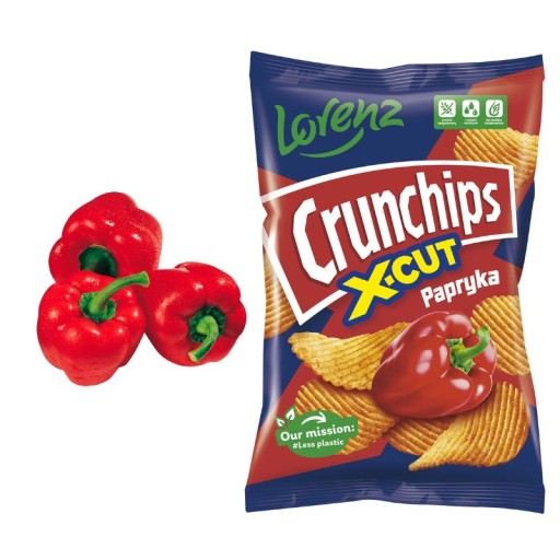 Crunchips X-Cut Pepper chips 140g