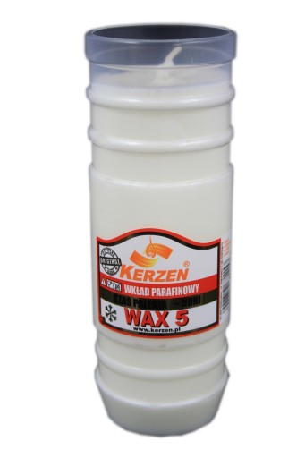 Vložka do sviečky parafínová KERZEN WAX 5 120h