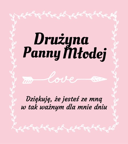 NÁRAMOK BAKALÁRSKA PARTY DARČEK TÍM NEVESTA SOVA ĎAKUJEM