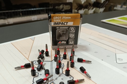 Nárazový hrot bitu pre skrutkovač K2 Impact TX10 TORX T-10 S2 25mm