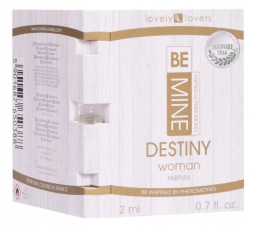 LOVELYLOVERS BeMINE DESTINY žena PHEROMONE 2ml