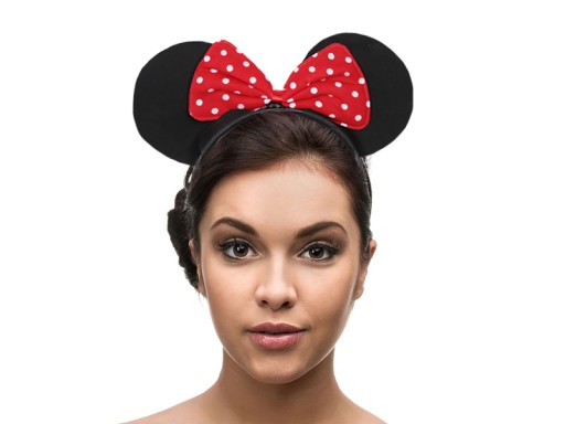 ČELENKA MINNIE MOUSE EARS S MAŠĽOU, PENOVÁ