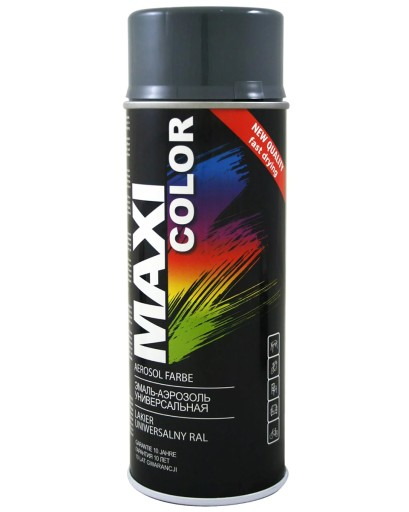 MAXI COLOR akrylový lak 7011 šedý lesk 400ml