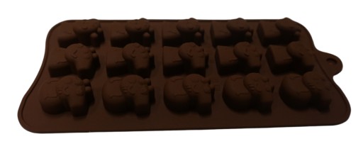 SILIKÓNOVÁ FORMA NA ČOKOLÁDY, PRALINY, ŽELÉ, PEPPA PRASIATKO