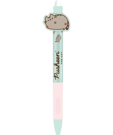 PUSHEEN modré zmazateľné pero