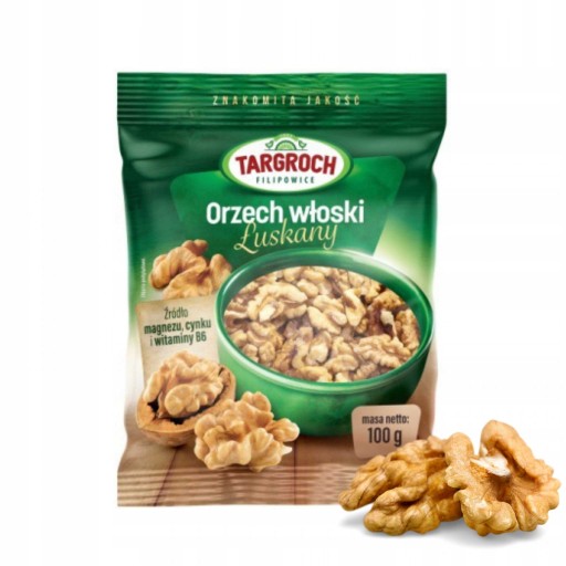 Vlašské orechy, celé, lúpané, 100 g Tarpeas