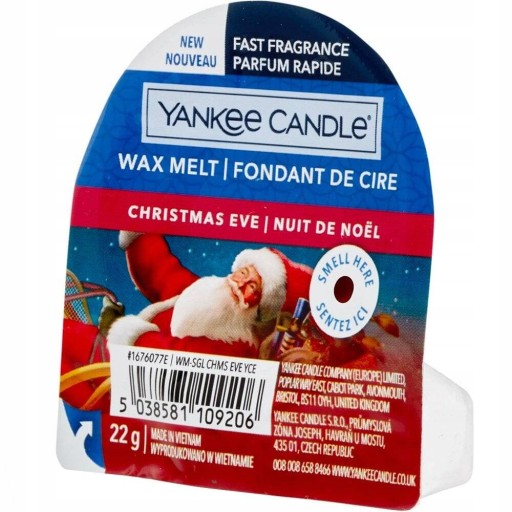 Yankee Candle VIANOČNÝ VIANOČNÝ EVE vonný vosk 22g