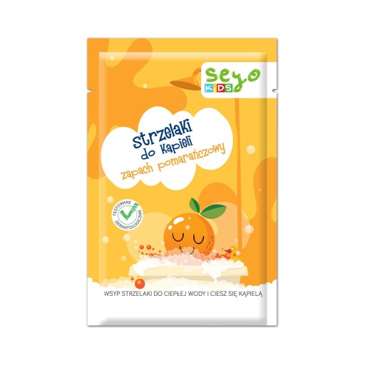 Seyo Kids Bath Shooters Coloring Orange Water 30 g