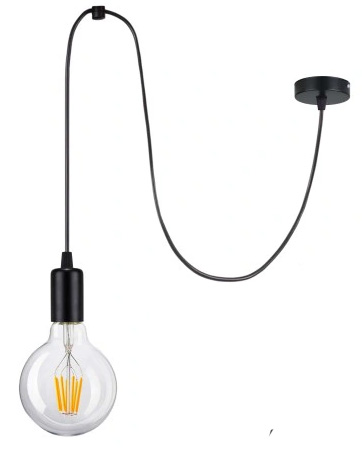 Loft E27 LED závesné stropné svietidlo pavúk